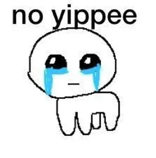 Стикер yippee!1!! • @sticbot - 3