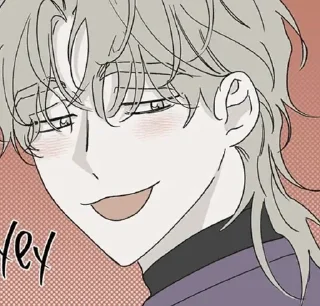 Стикер Ночь у берега @manhwaspp - 3