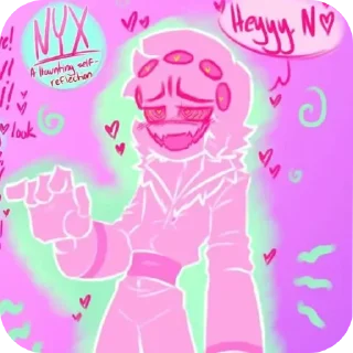 Стикер PANIC AU @DamitDoorman - 9