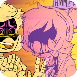 Стикер PANIC AU @DamitDoorman - 3