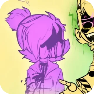 Стикер PANIC AU @DamitDoorman - 5