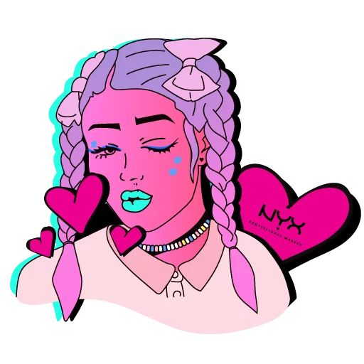 NYX COSMETICS GIRLS - 