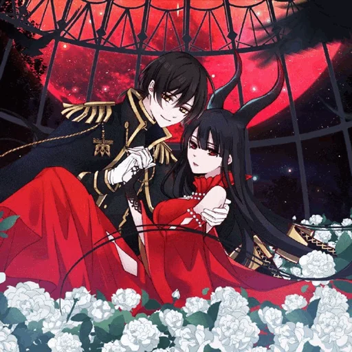 аниме цветок мультфильм