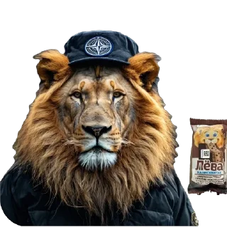 Стикер На мне куртка - 5