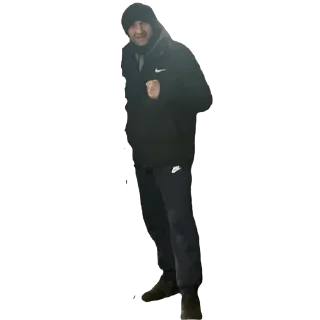 Стикер На мне куртка - 3