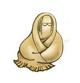 Sticker Тёплый каддл - 1