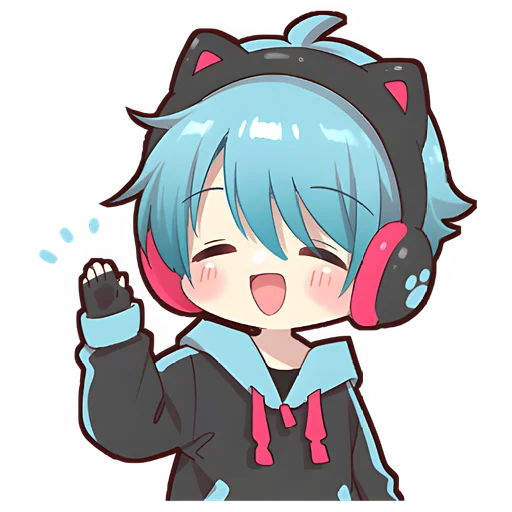 Стикер Набор геймера @nyasticks - 0