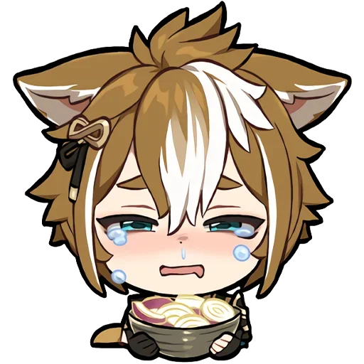 Sticker Набор Паймон 11 @nyasticks - 9