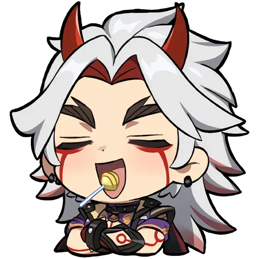 Sticker Набор Паймон 11 @nyasticks - 7