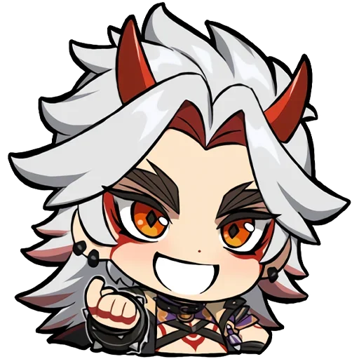 Sticker Набор Паймон 11 @nyasticks - 3