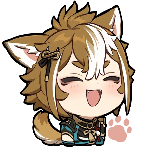 Sticker Набор Паймон 11 @nyasticks - 1