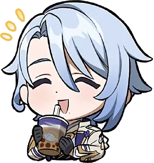 Sticker Набор Паймон 14 @nyasticks - 10