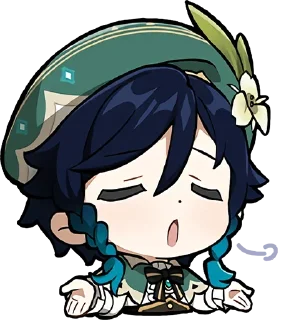 Sticker Набор Паймон 14 @nyasticks - 1