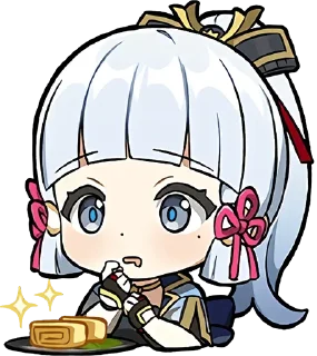 Sticker Набор Паймон 14 @nyasticks - 6