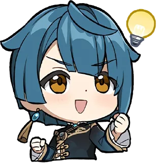 Sticker Набор Паймон 14 @nyasticks - 0