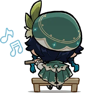 Sticker Набор Паймон 14 @nyasticks - 9