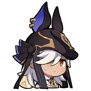 Стикер Набор Паймон 18 @Nyasticks - 1