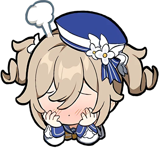 Sticker Набор Паймон 7 @nyasticks - 8