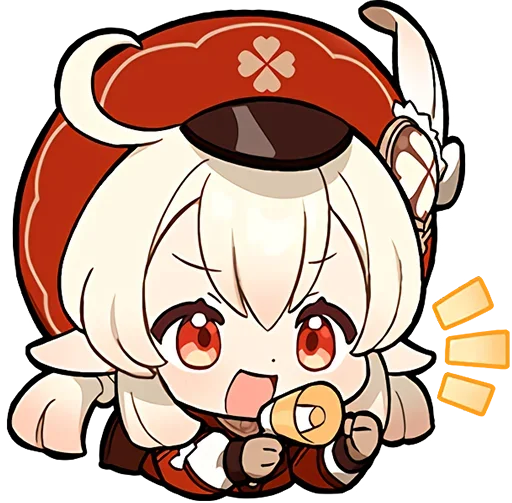 Sticker Набор Паймон 7 @nyasticks - 5