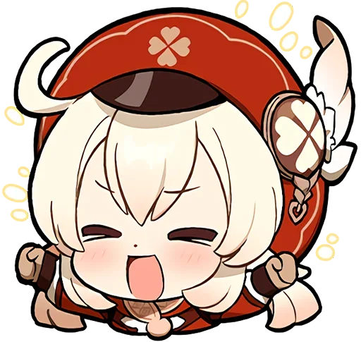 Sticker Набор Паймон 7 @nyasticks - 4