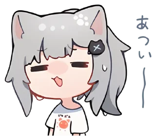 Sticker 【甘城なつき】Nachoneko! - 10