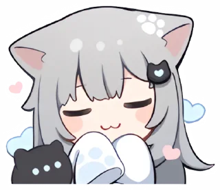 Sticker 【甘城なつき】Nachoneko! - 1