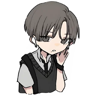 Стикер Наджи-кун @nyasticks - 5