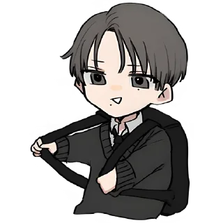 Стикер Наджи-кун @nyasticks - 9