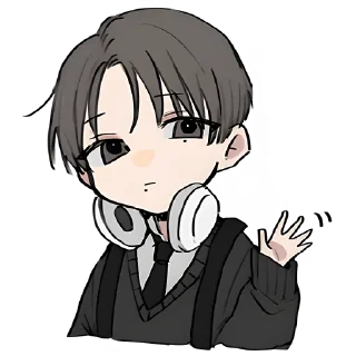 Стикер Наджи-кун @nyasticks - 8