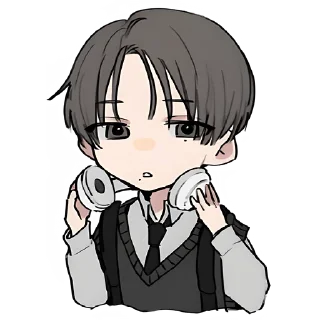 Стикер Наджи-кун @nyasticks - 0