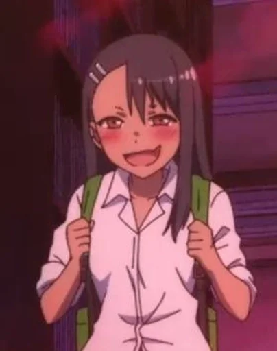 anime cartoon human face