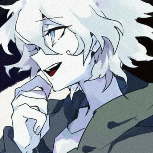 Sticker Нагито Комаэда. автор @zxctemaa - 10