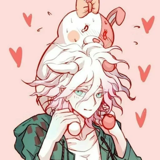 Sticker Нагито Комаэда. автор @zxctemaa - 1