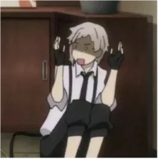 Sticker 𝘼𝙩𝙨𝙪𝙨𝙝𝙞 𝙗𝙮 | @catsrulesanyway | - 11