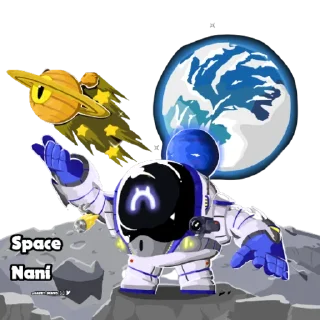 Стикер Nani, by: @brawlakknews - 1