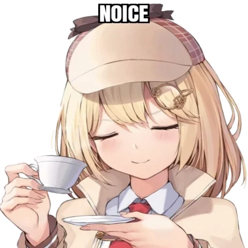 anime cartoon human face