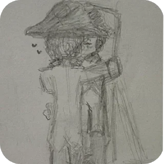 Sticker Напик муж по жизни - 9