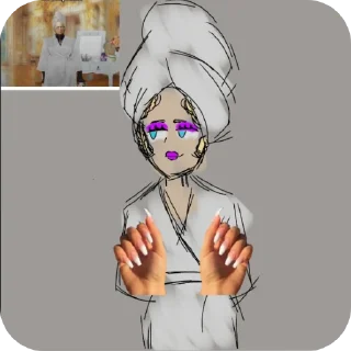 Sticker Напик муж по жизни - 6