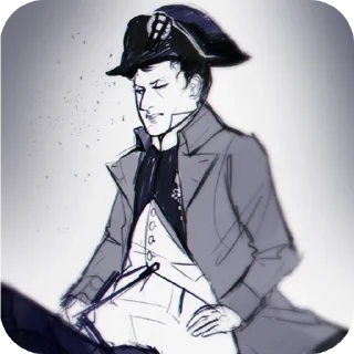 Sticker Напик муж по жизни - 7