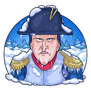 Стикер Napoléon et Joséphine - 0