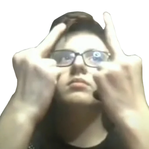 eyewear accessory person