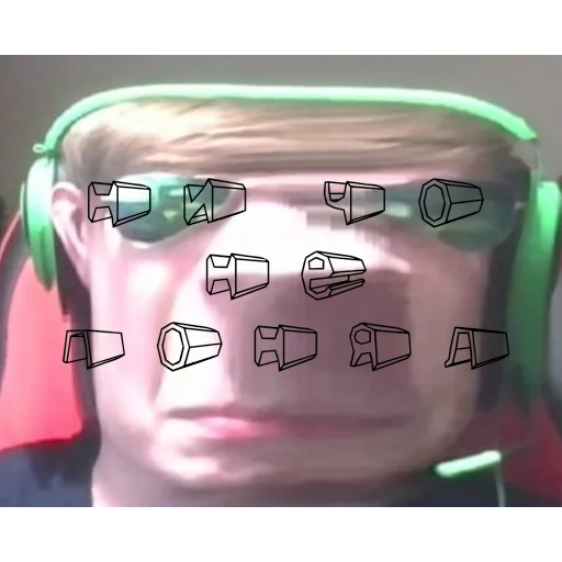 glasses cartoon text