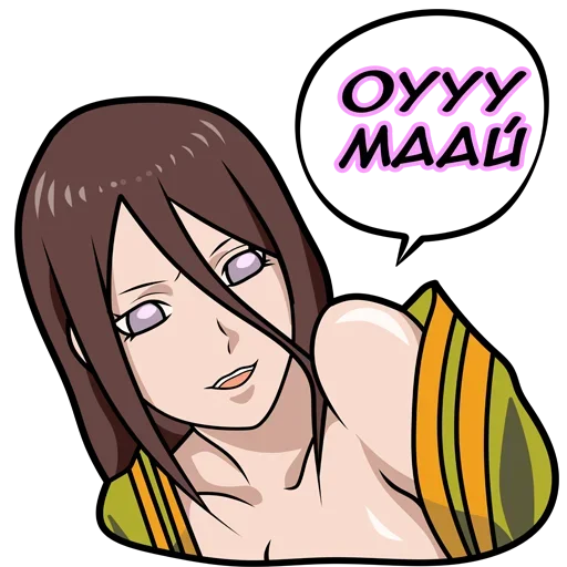 human face anime illustration