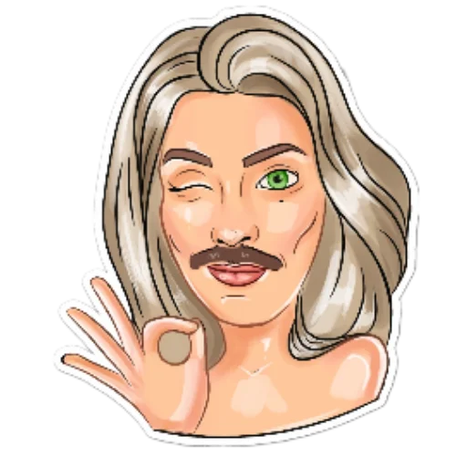 Sticker NatashkaUlibashka - 1