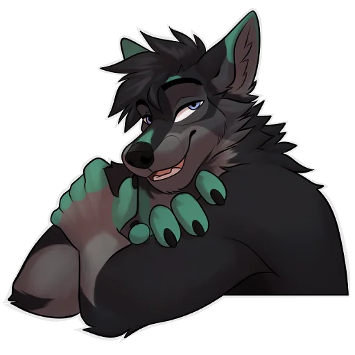 Стикер NateWolfdog - 1