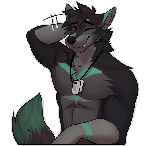 Стикер NateWolfdog - 1