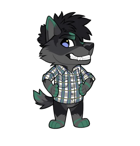 Стикер NateWolfdog - 1