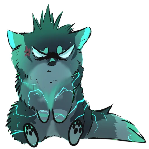 Стикер NateWolfdog - 1