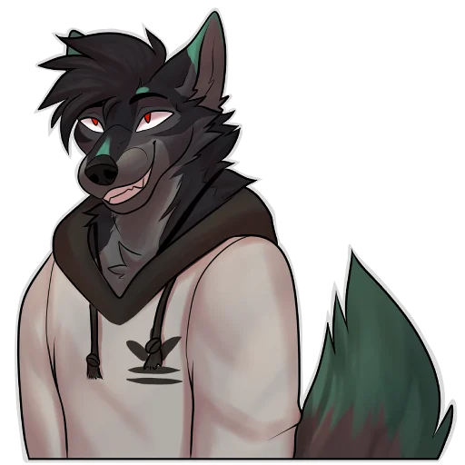 Стикер NateWolfdog - 1