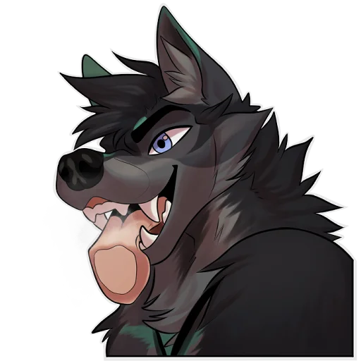 Стикер NateWolfdog - 1